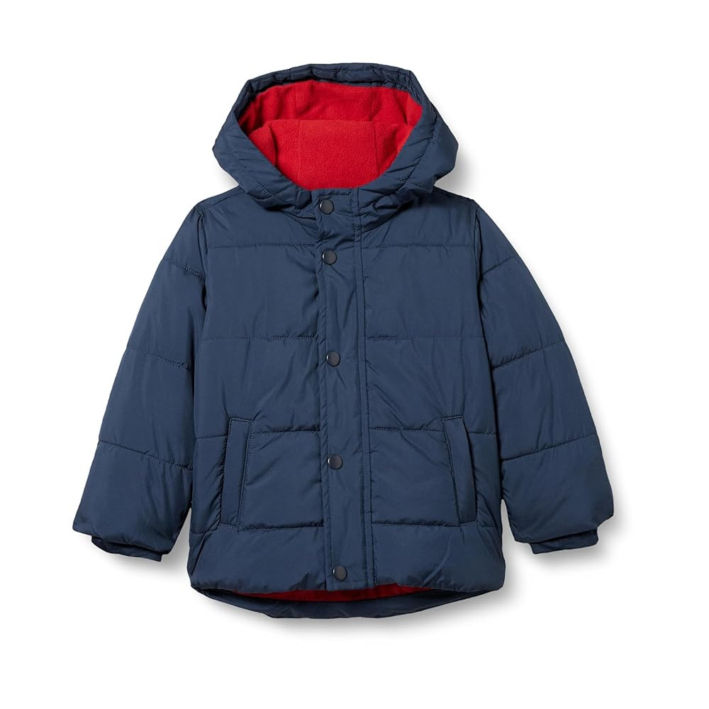 Amazon Essentials Babies, Toddlers, and Boys' Heavyweight Hooded Puffer Jacket | Amazon (US)