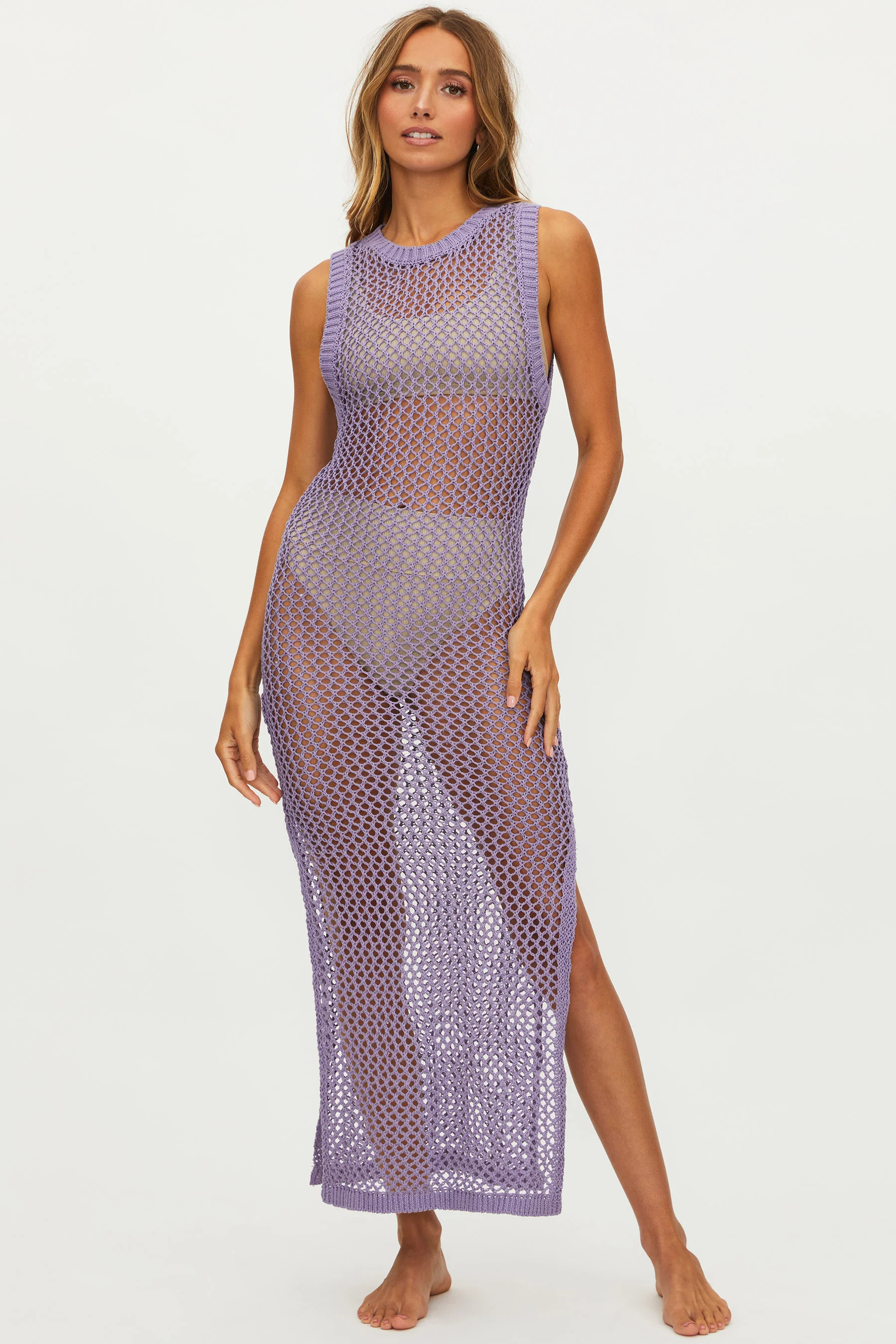 Holly Dress Lavender | Beach Riot