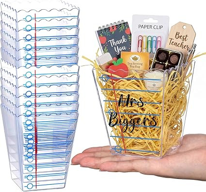 Mimorou 12 Pcs Teacher Gift Box Teacher Appreciation Gift Container Thank You Pencil Notebook Com... | Amazon (US)