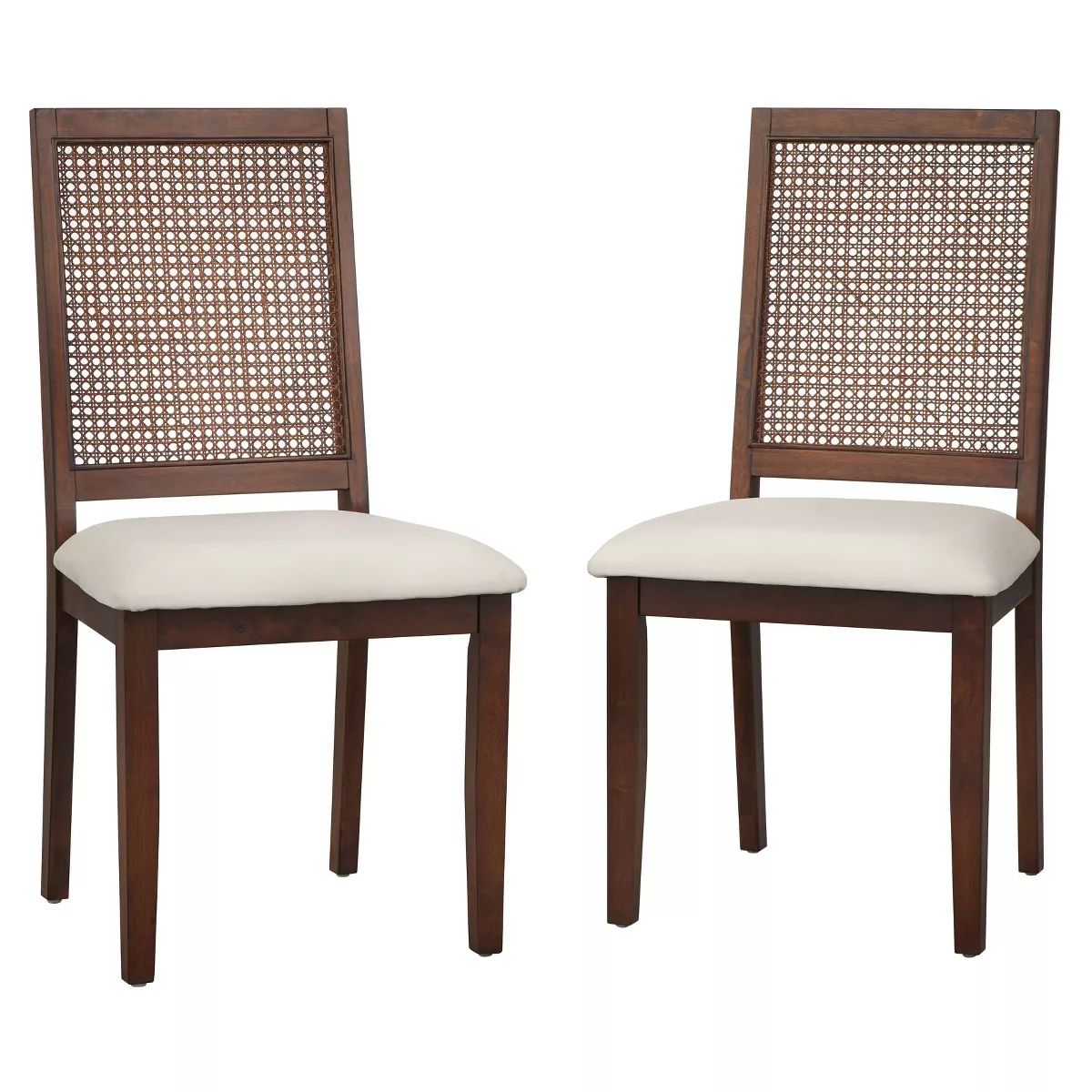 Set of 2 Westmont Dining Chairs Rustic Brown - Lifestorey | Target