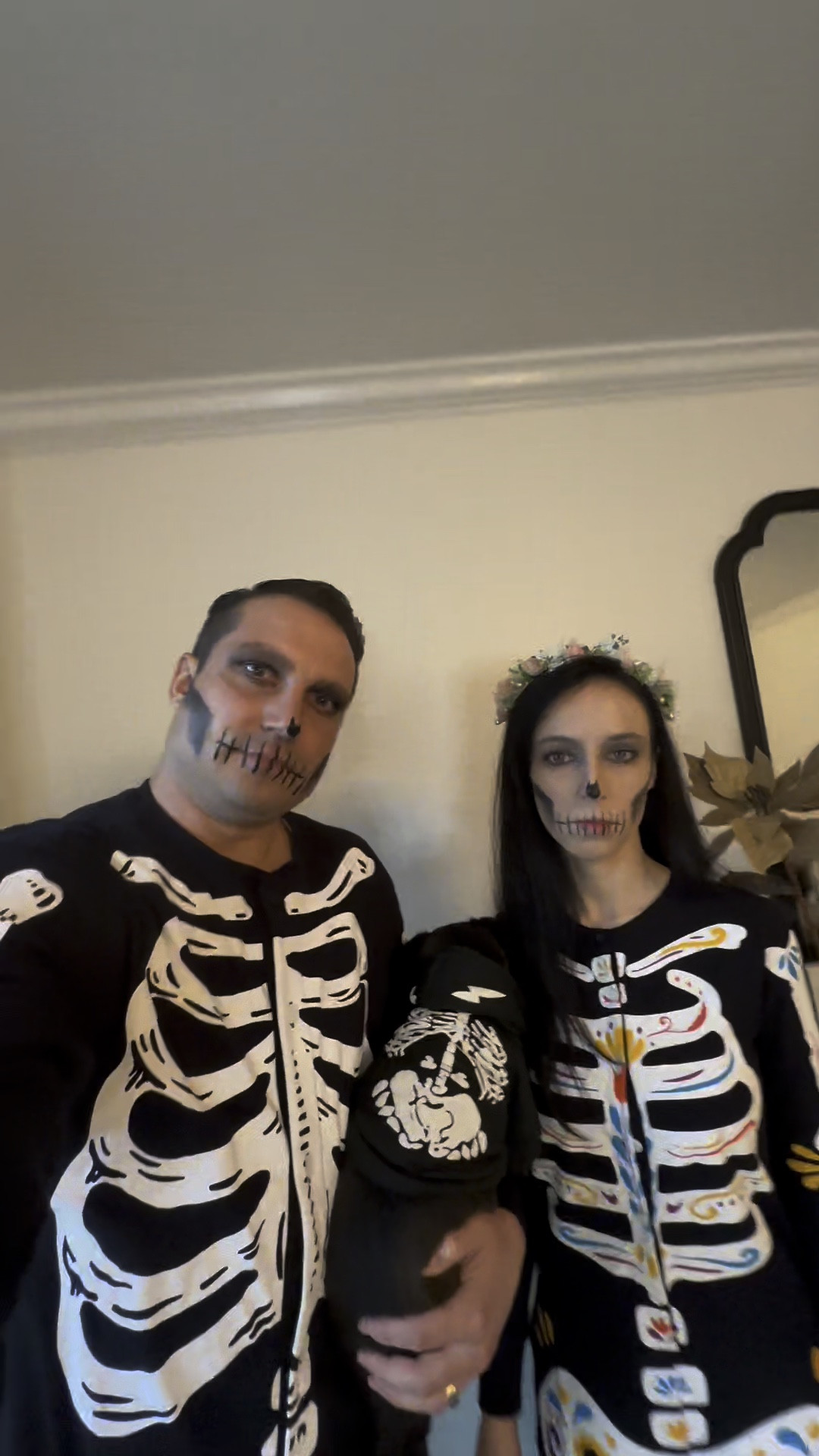 Resharing last year’s Halloween costume! 🦴 Still obsessed with these skeletons onesies and even better—they’re on sale at Old Navy! 👻 #HalloweenCostume #SkeletonStyle #OldNavyFinds #SpookySeason

#LTKSaleAlert #LTKHalloween #LTKFindsUnder50