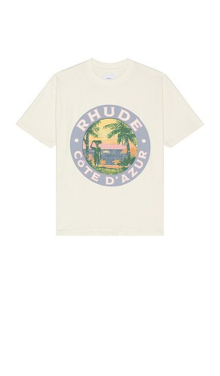 Lago Tee in Vintage White | Revolve Clothing (Global)