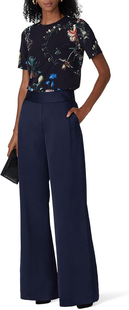 Rent The Runway Pre-Loved Black Floral Print Blouse | Amazon (US)