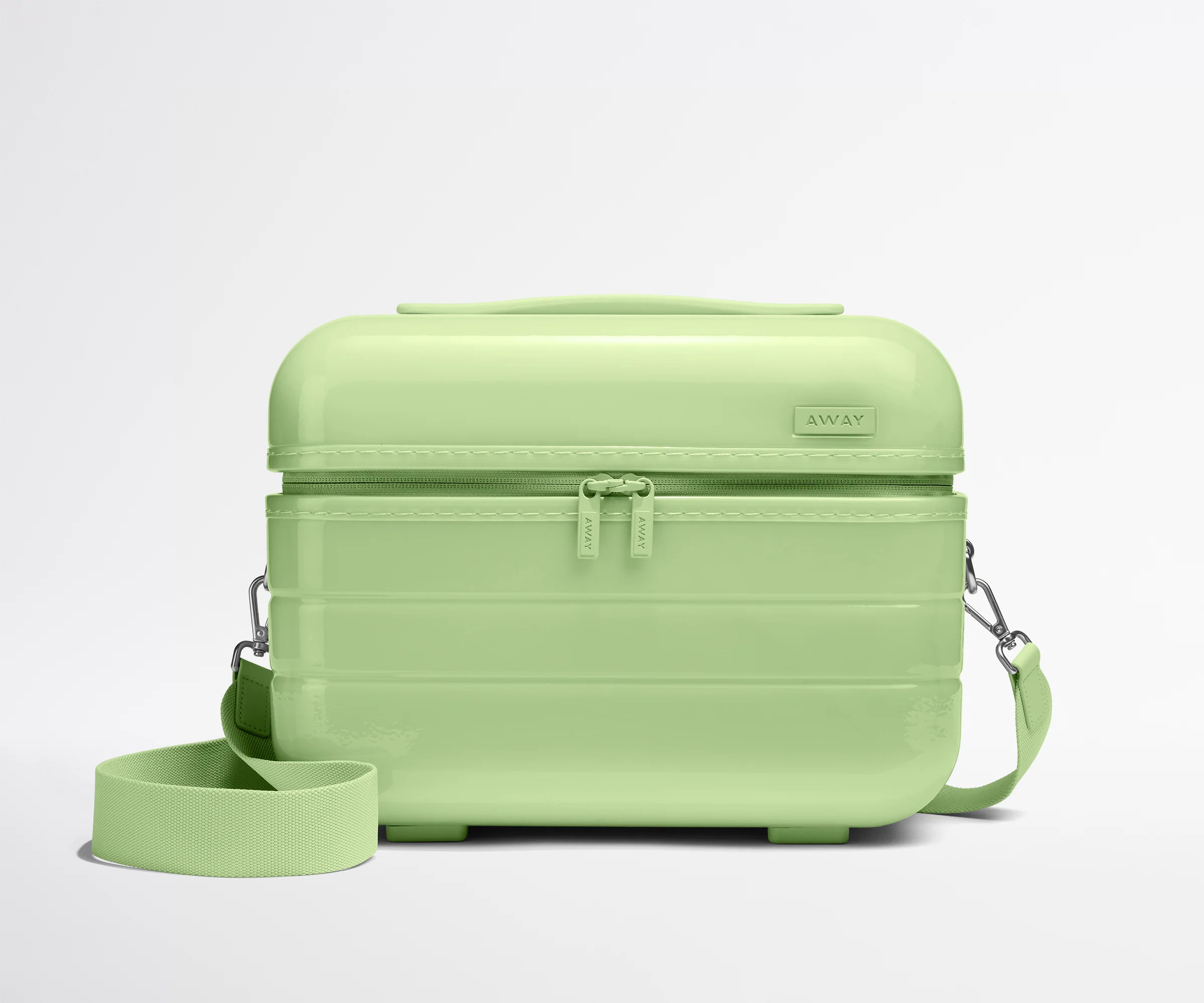 The Train Case in Glazed Matcha Milk Green | Away: Built for modern travel | Away