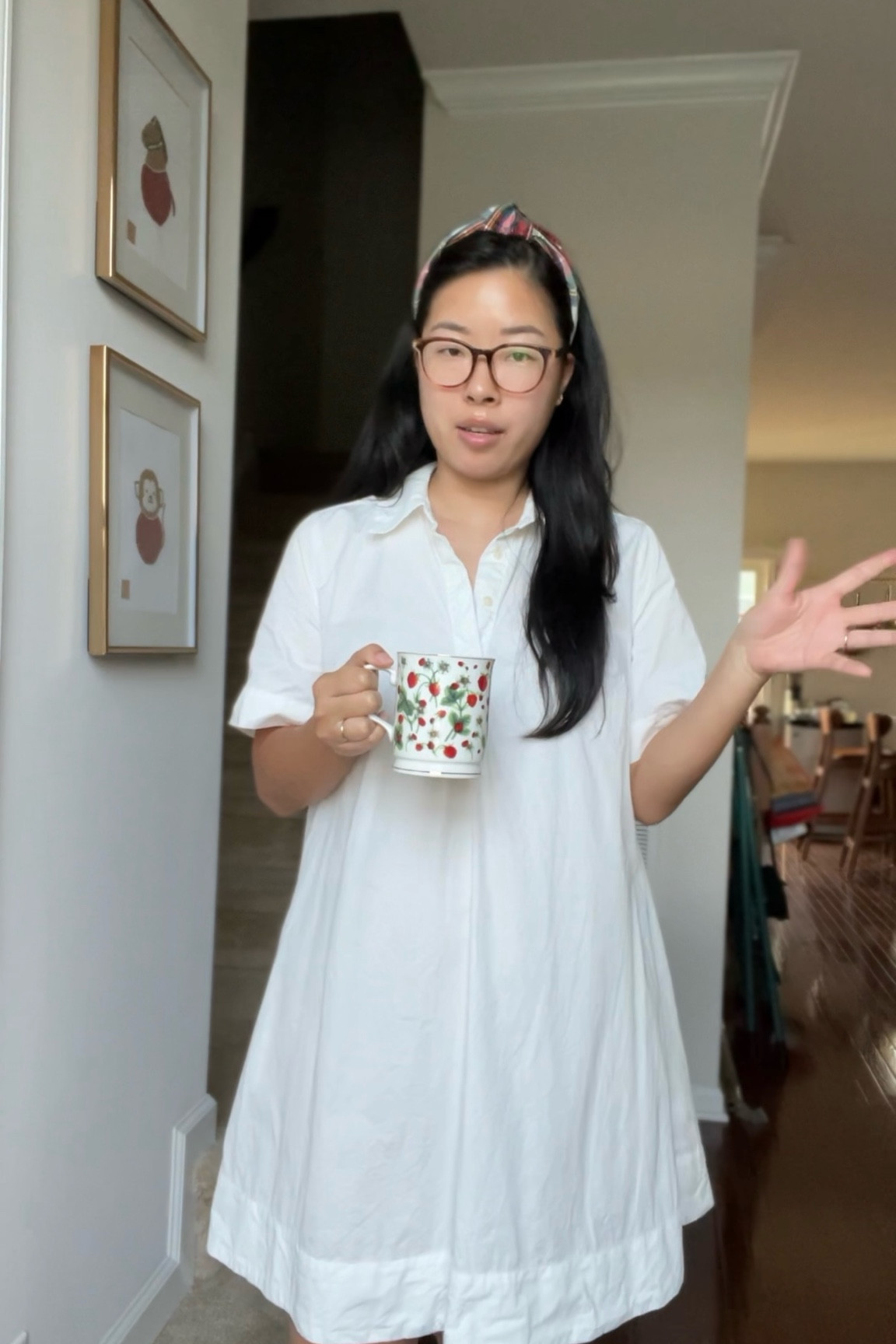 old navy white shirt dress betterwithju on LTK