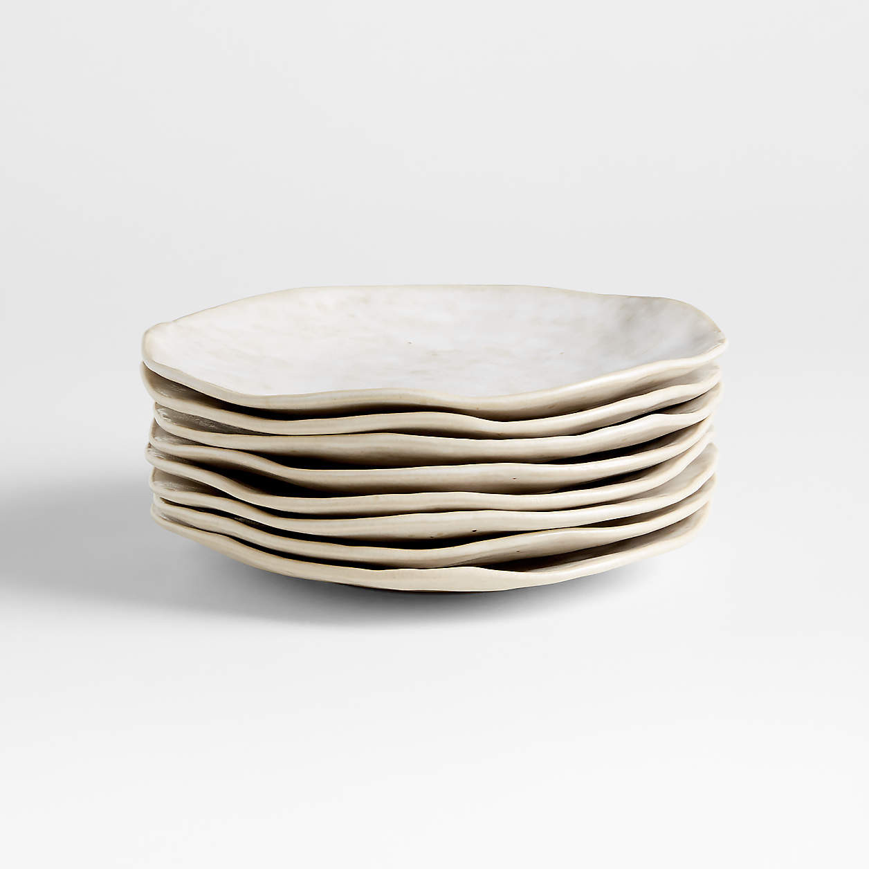 Kiln Salad Plates by Leanne Ford, Set of 8 + Reviews | Crate & Barrel | Crate & Barrel