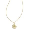 Kendra Scott 14k Gold-Plated Brass Letter A-Z Disc Reversible Pendant Necklace, Fashion Jewelry f... | Amazon (US)