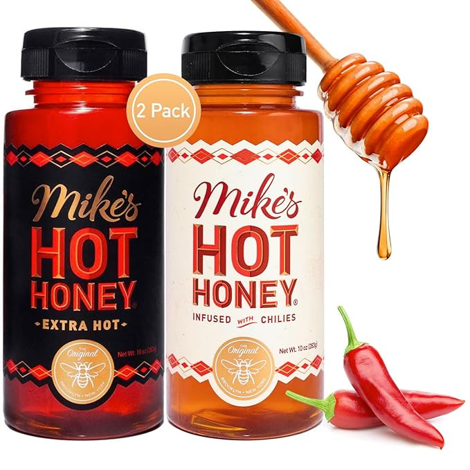 Mike's Hot Honey Original & Extra Hot Combo, America's #1 Brand of Hot Honey, Spicy Honey, All Na... | Amazon (US)
