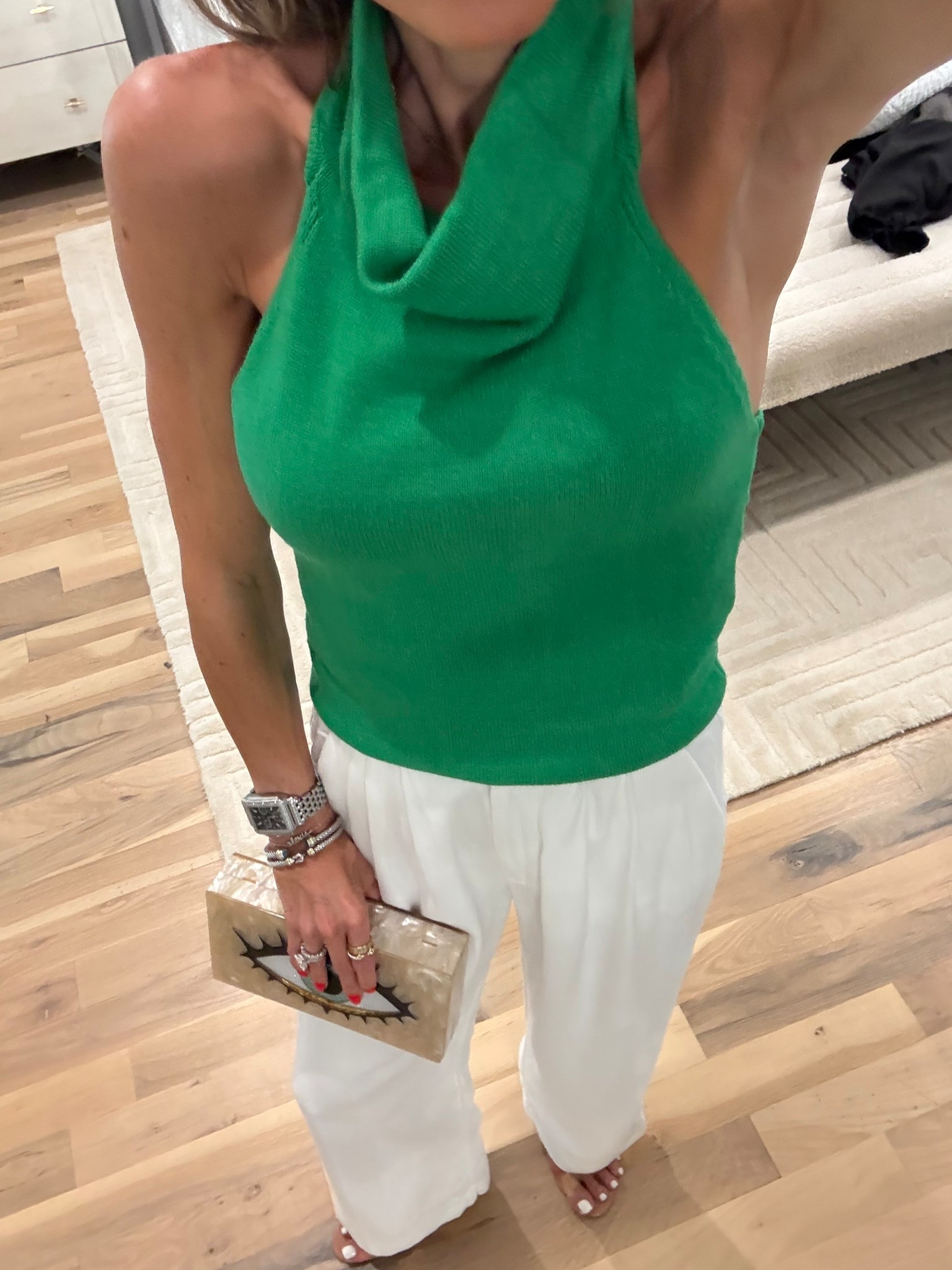 Green halter knit top bag you won’t believe is Amazon 

#LTKSaleAlert #LTKPetite