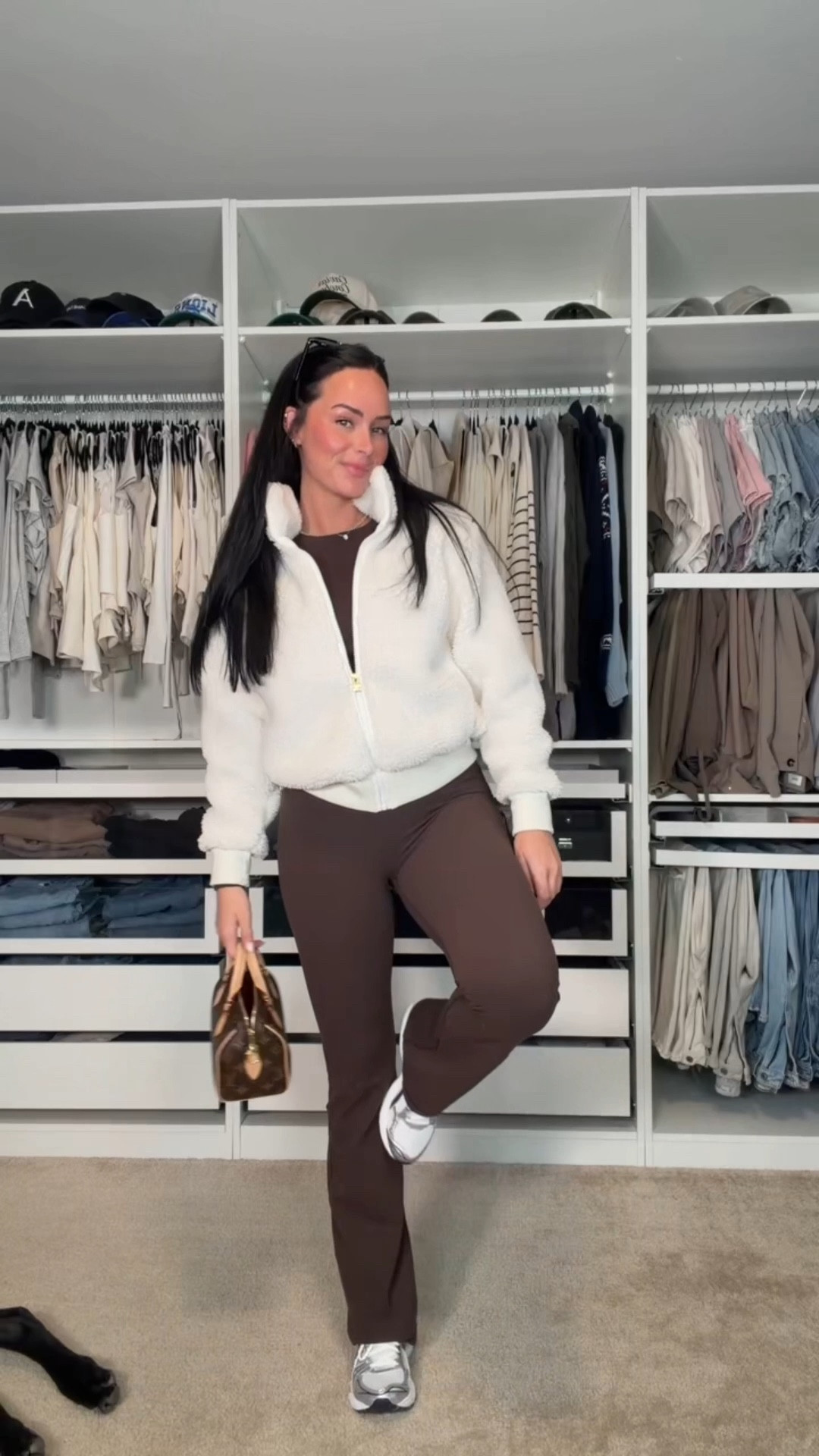 Aritzia athleisure inspo for my neutral lovers 🤎 I will have my outfit details on my LTK in the “outfit inspo” section! 

My doing 5’7, 145lbs, 32dd
I’m wearing size smalls 

#LTKgrwm #LTKU #LTKootd