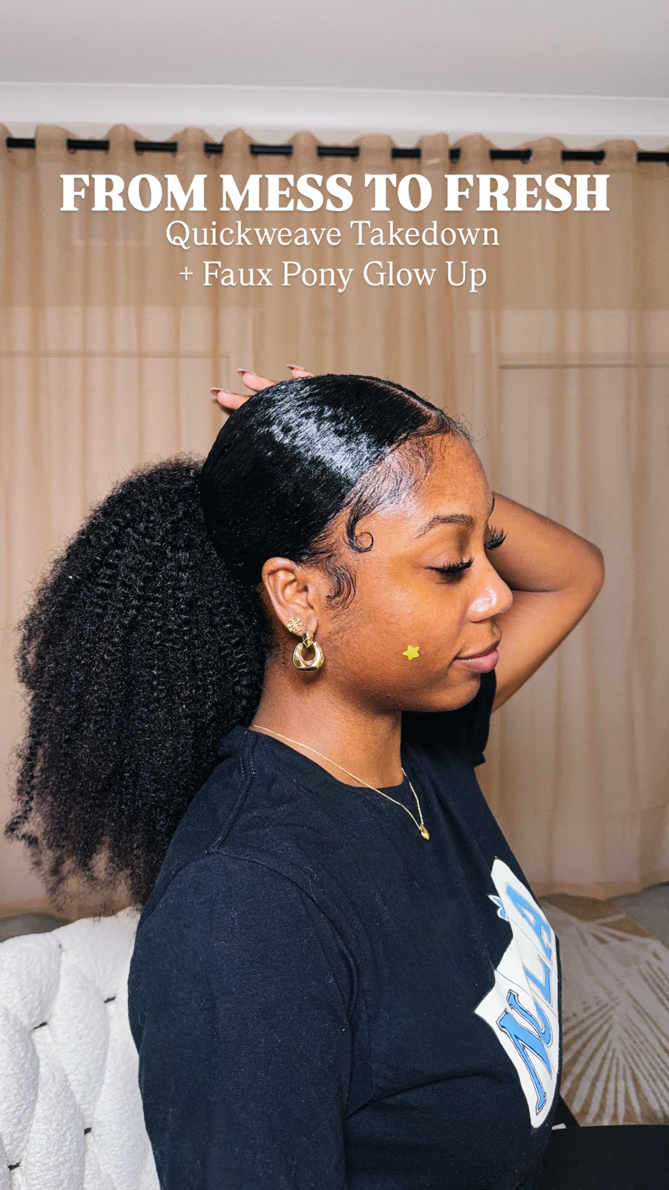 ✨MY CERAVE REVIEW:

The CeraVe conditioner has a creamy yet lightweight consistency that made my cap slide right off! My hair felt soft afterward. I’d rate it a 7/10 

The shampoo is thin and almost watery but lathers up nicely. A little goes a long way, and it did a great job cleansing all my dandruff buildup. It didn’t leave my hair feeling too stripped which is good. I’d rate it a 7/10

Overall, the CeraVe products helped remove my dandruff and I feel it’s great for that! However I feel it didn’t prevent it from coming back as long as I would’ve hoped. I usually start flaking shortly after cleaning my hair if I don’t apply Sulfur 8 right away, so this is normal for me—but I was hoping the wash and conditioner would help prolong the results. I still would recommend these products for removal of dandruff💙


✨MY PONYTAIL

The ponytail I’m wearing is the Afro kinky curly ponytail in 22 inches 

The neatbraid edge control was a bit hard to work with in terms to smoothing it’s out with a comb for a sleek look. When it settled the next day it looked even more beautiful and natural with the pony (not super shiny but moisturized). However I found that it doesn’t last long because it doesn’t create a hard like cast. It keeps the texture of an edge control. I will use the gummy gel next time. I love using neat braid for blending my natural hair leave out with a sew in/ quickweave 💕

#quickweave #quickweaves #naturalhair #type4hair #curlyhair #naturalhairponytail 

#LTKBeauty #LTKStyleTip