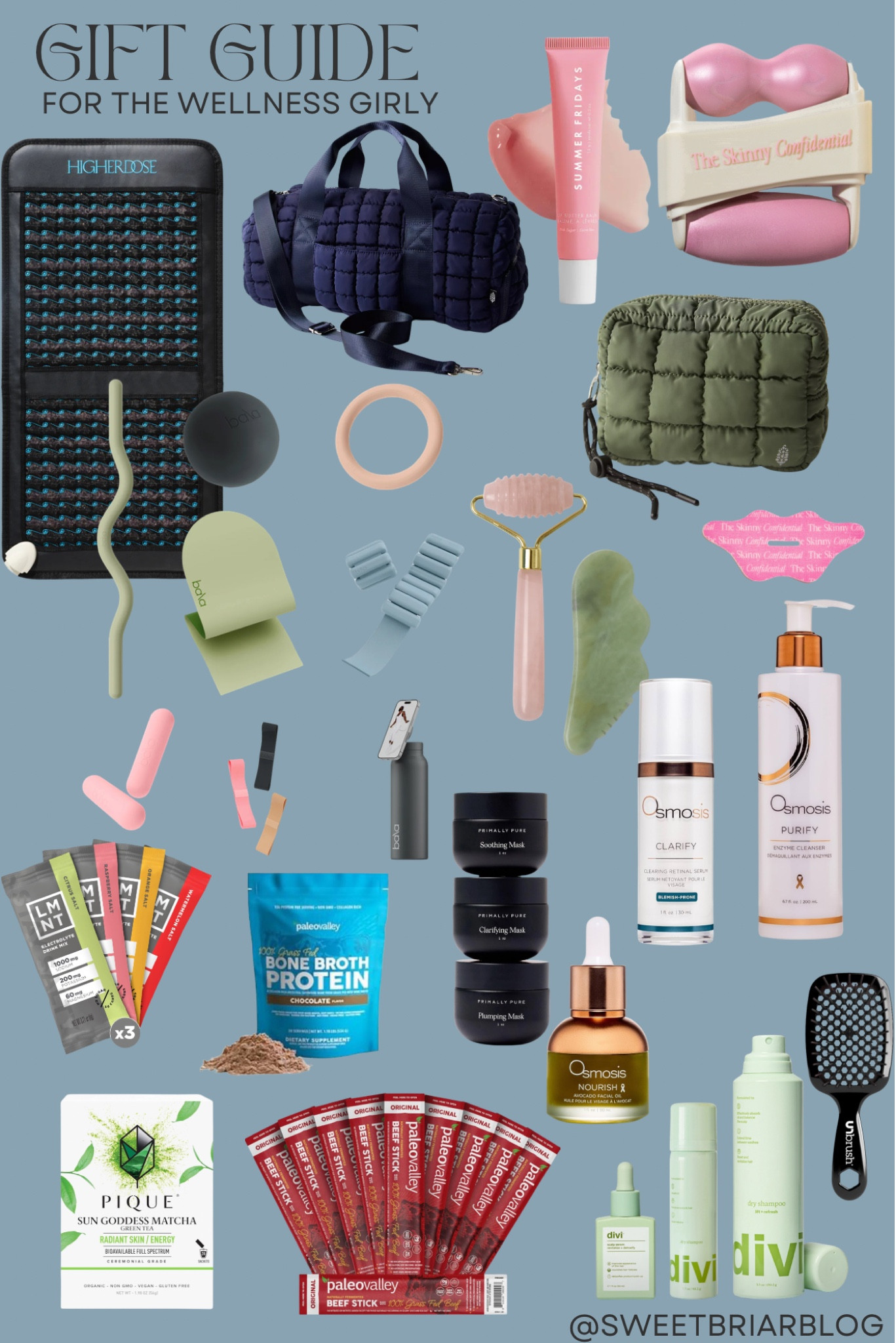 gift guide for the wellness girly 



#LTKHoliday #LTKActive #LTKGiftGuide