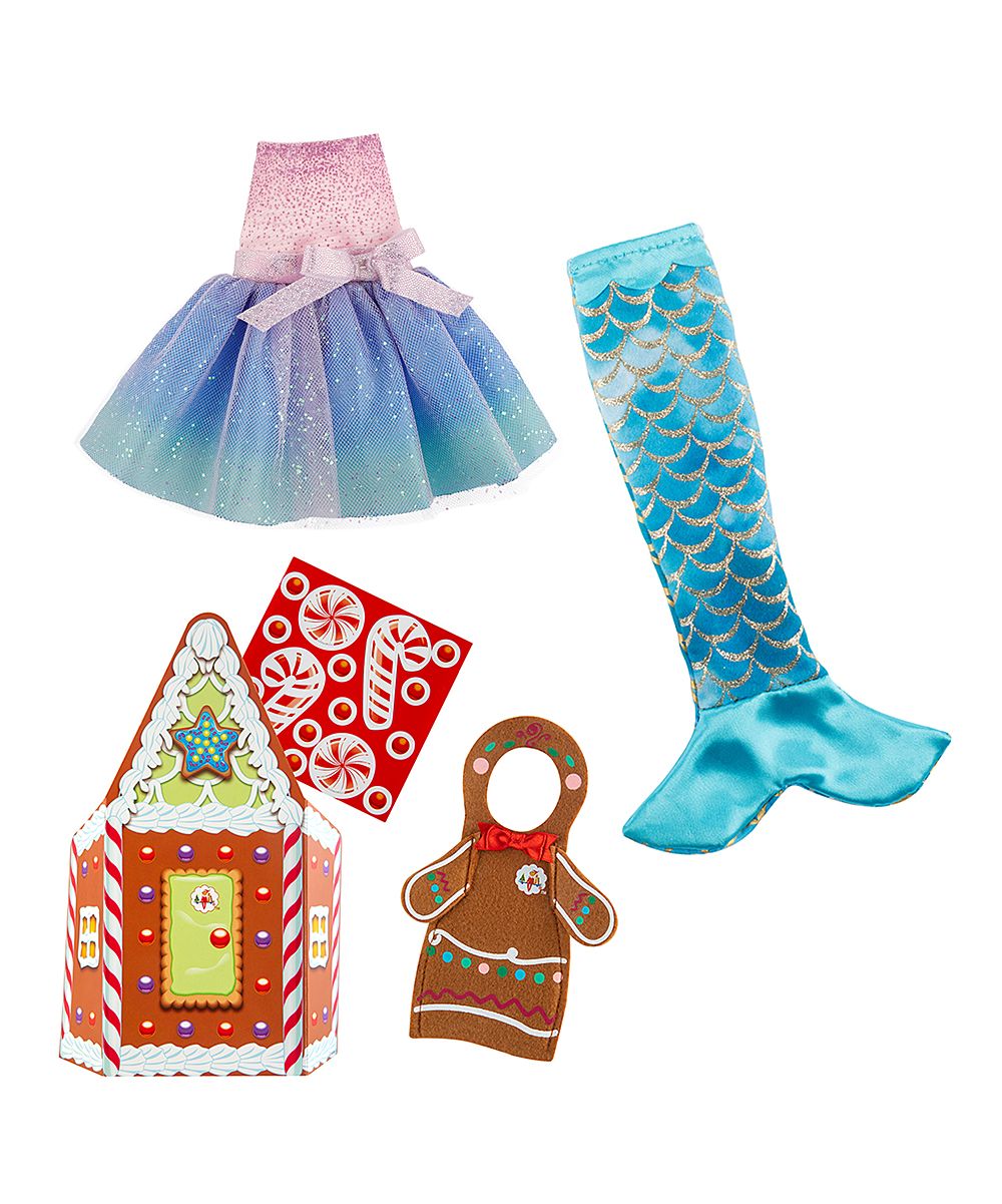 The Elf on the Shelf Doll Accessories - Claus Couture Elf Girl Dress-up Set | Zulily