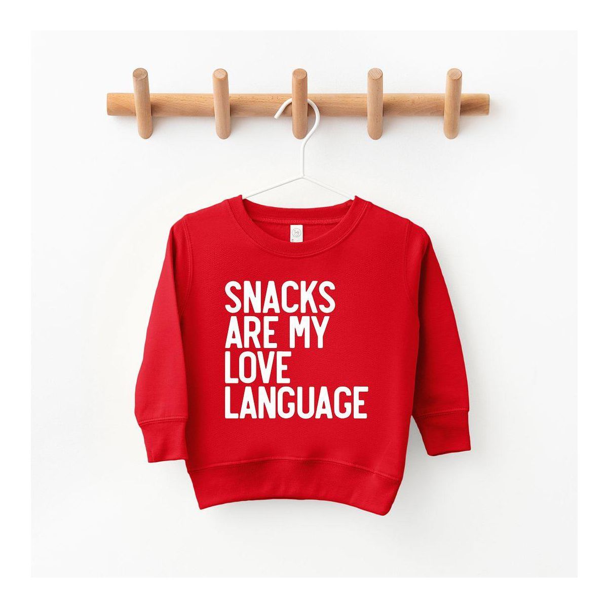 The Juniper Shop Snacks Are My Love Language Toddler Graphic Sweatshirt | Target