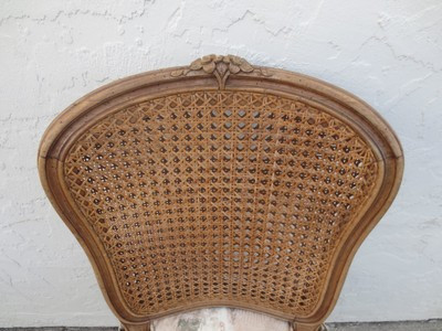 Dining French Chair Country Hollywood Regency Victorian Double Cane Carved | eBay US