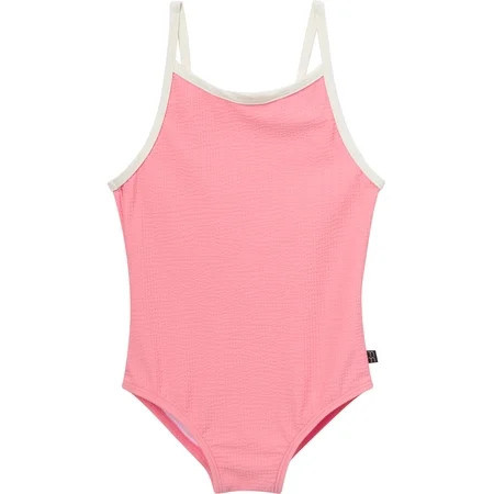 Modern Moments by Gerber Baby and Toddler Girl One-Piece Swimsuit with Bow, 0/3M-5T | Walmart (US)