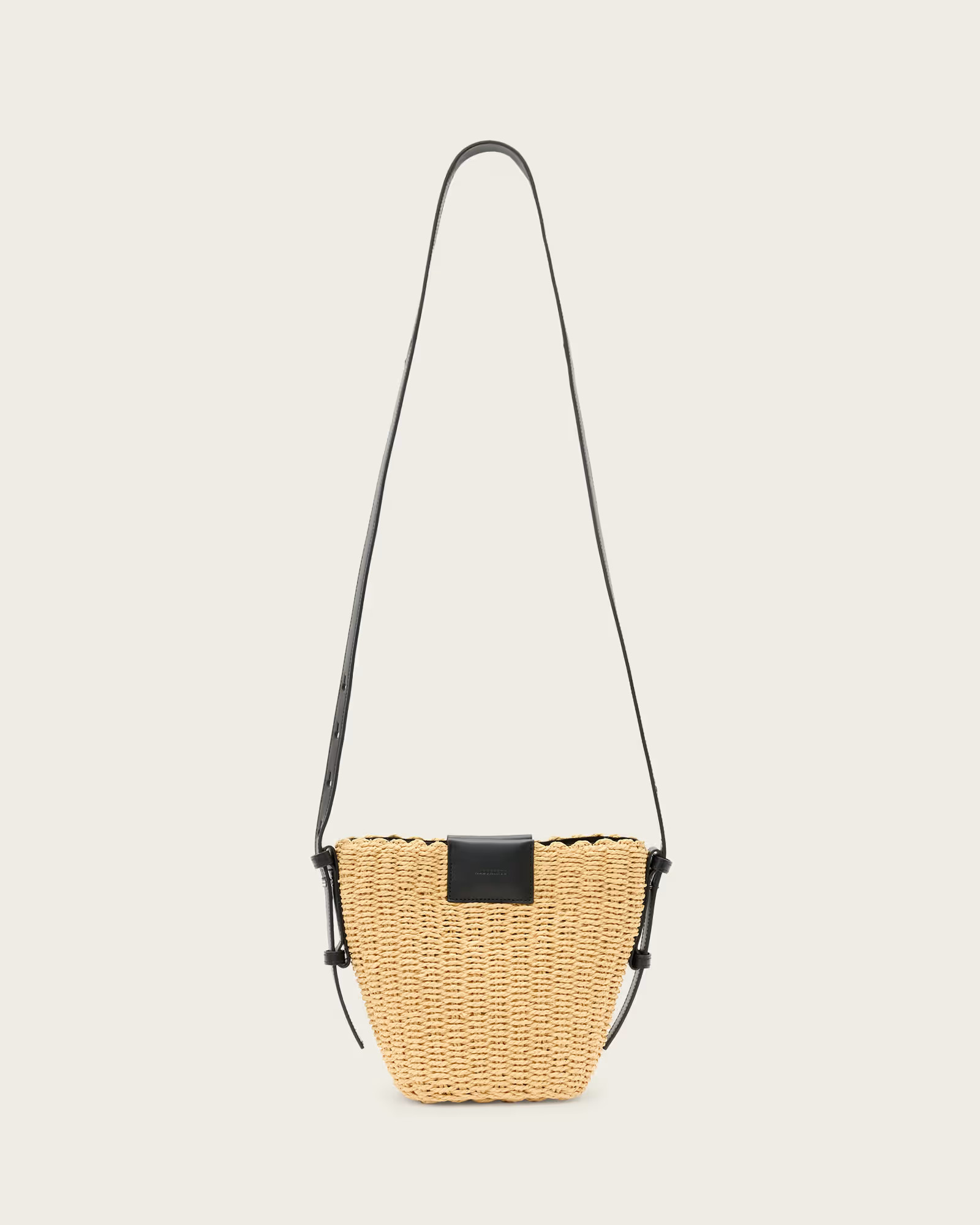 Ebro Woven Straw Cross Body Bag | AllSaints US