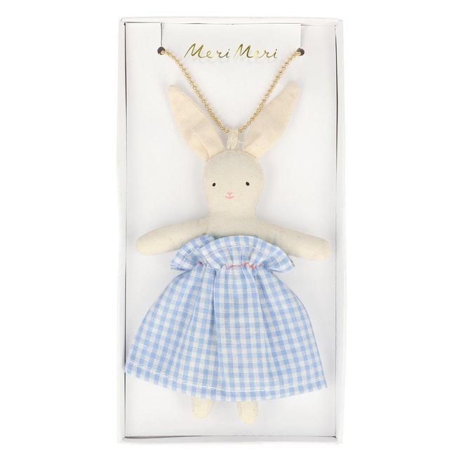 meri meri bunny doll necklace | minnow