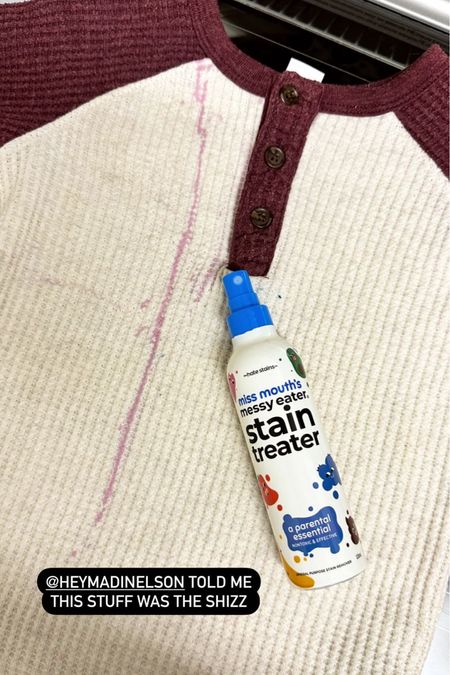 Stain treater: A parental essential 

#LTKbaby #LTKfamily #LTKkids