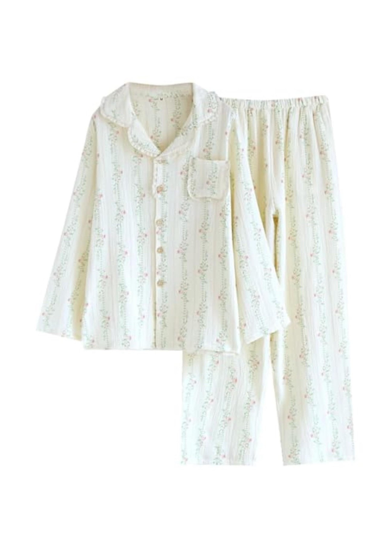 100% cotton pajamas from Amazon 🤎