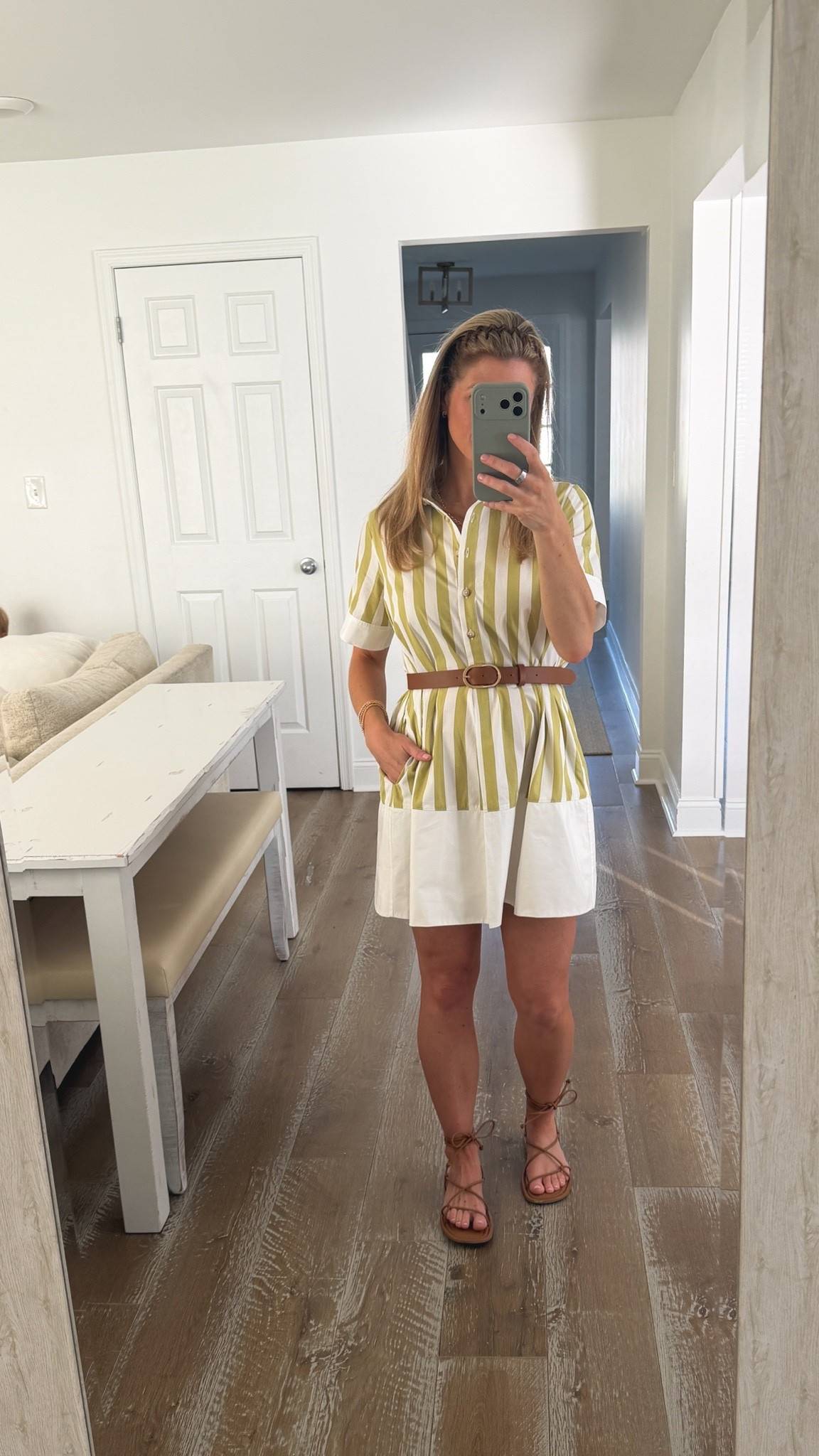 Feels like summer again! Trying to add some color into my new wardrobe. Dress runs TTS ☀️

#LTKootd #LTKSeasonal