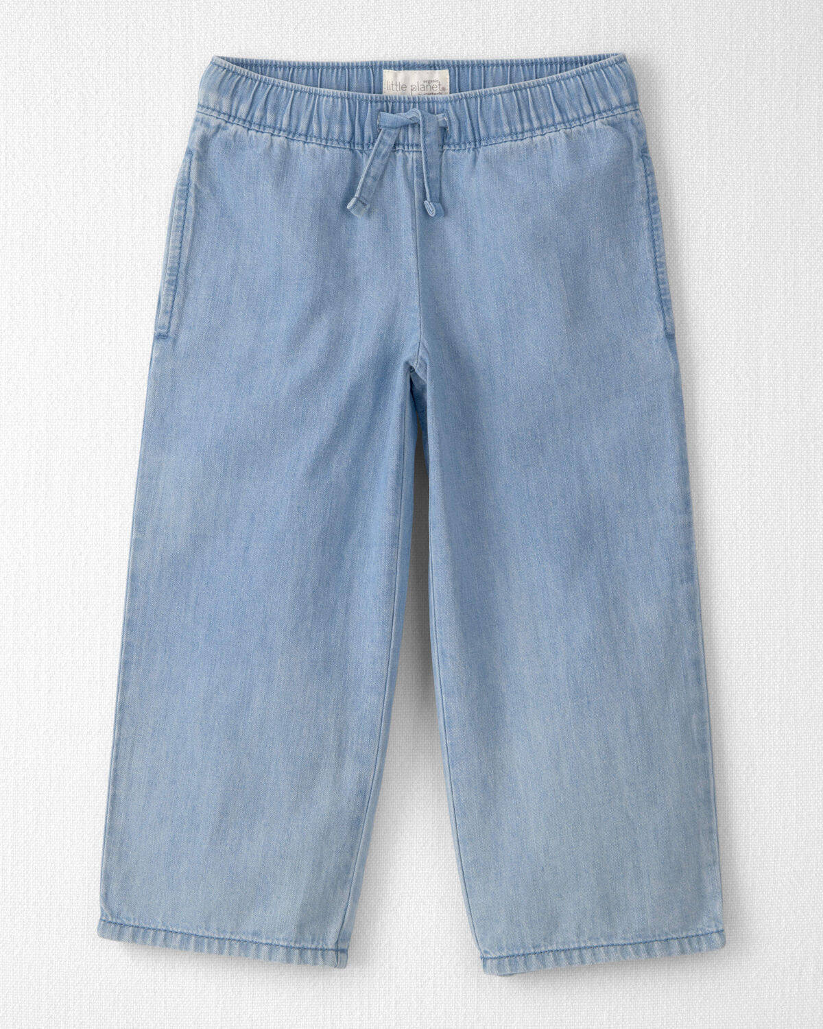 Toddler Girl Organic Cotton Chambray Pants | Carter's Inc