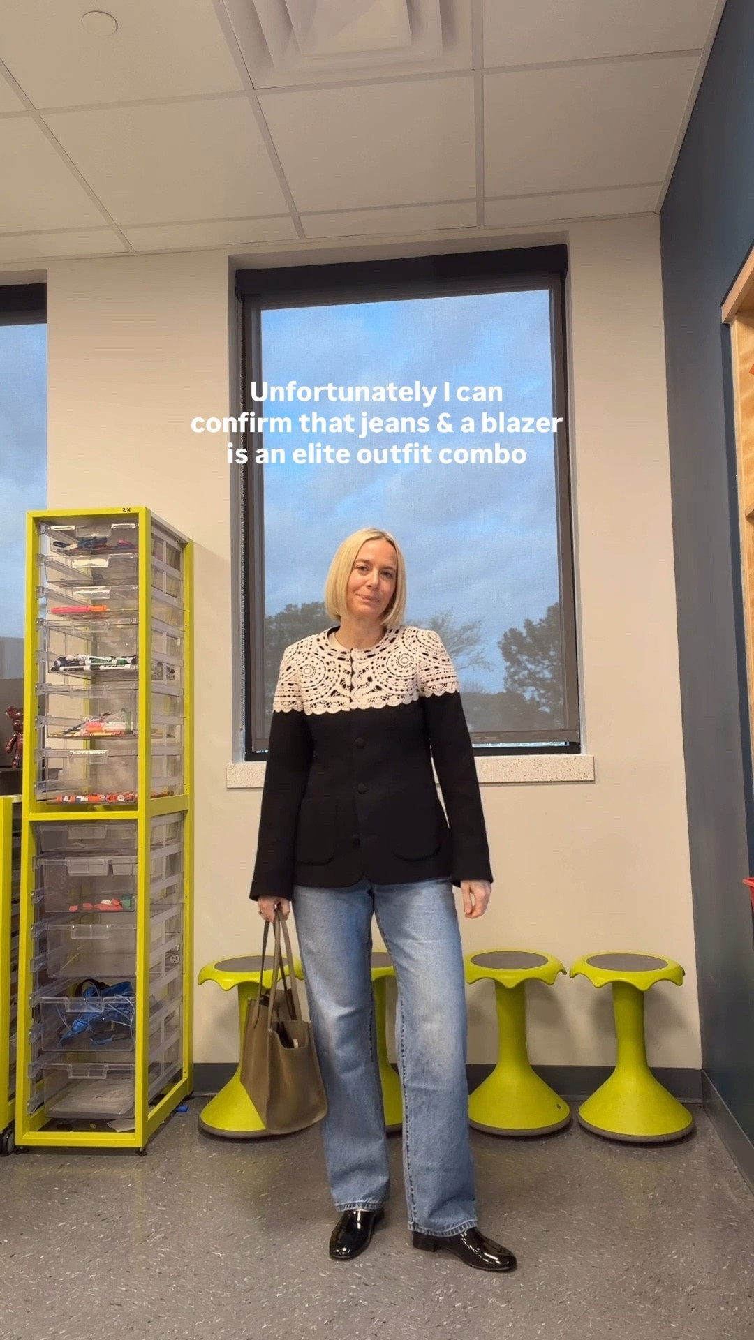 Jeans & a Blazer. An elite combo  

#LTKootd #LTKSeasonal #LTKOver40