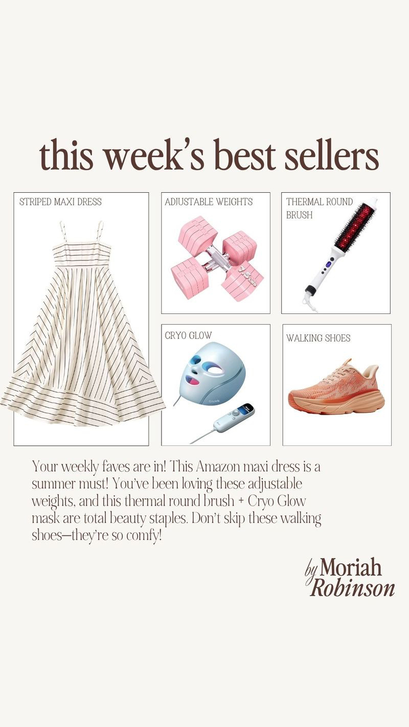 From the summer maxi dress to beauty staples and the comfiest walking shoes, these are the items everyone has been loving lately. No surprise to me 💛 

 #LTKdayinmylife #LTKootd #LTKSeasonal