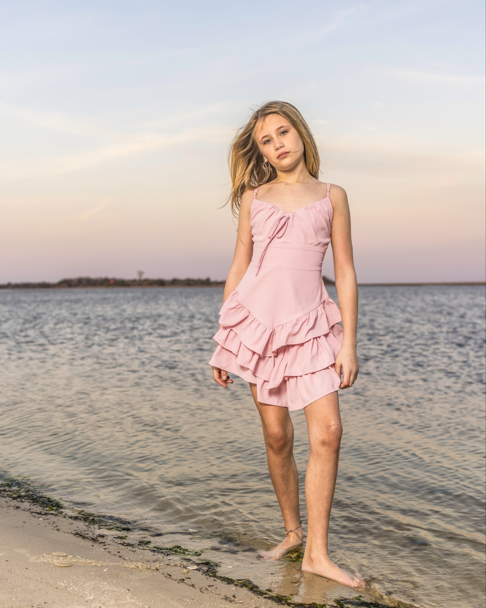 Spring dress in pink! Yes please! Love these ruffles too! 

#LTKFestival #LTKKids #LTKParties