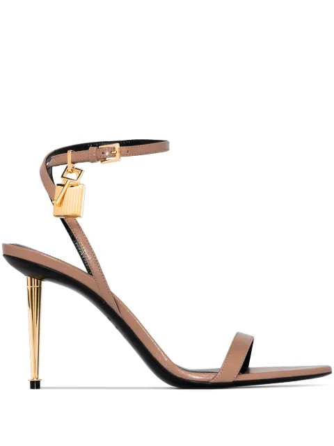 Padlock 85mm sandals | Farfetch (US)