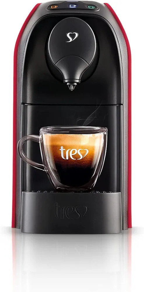 Cafeteira Espresso Três, Passione, Vermelha, 127V, 3 Corações | Amazon (BR)