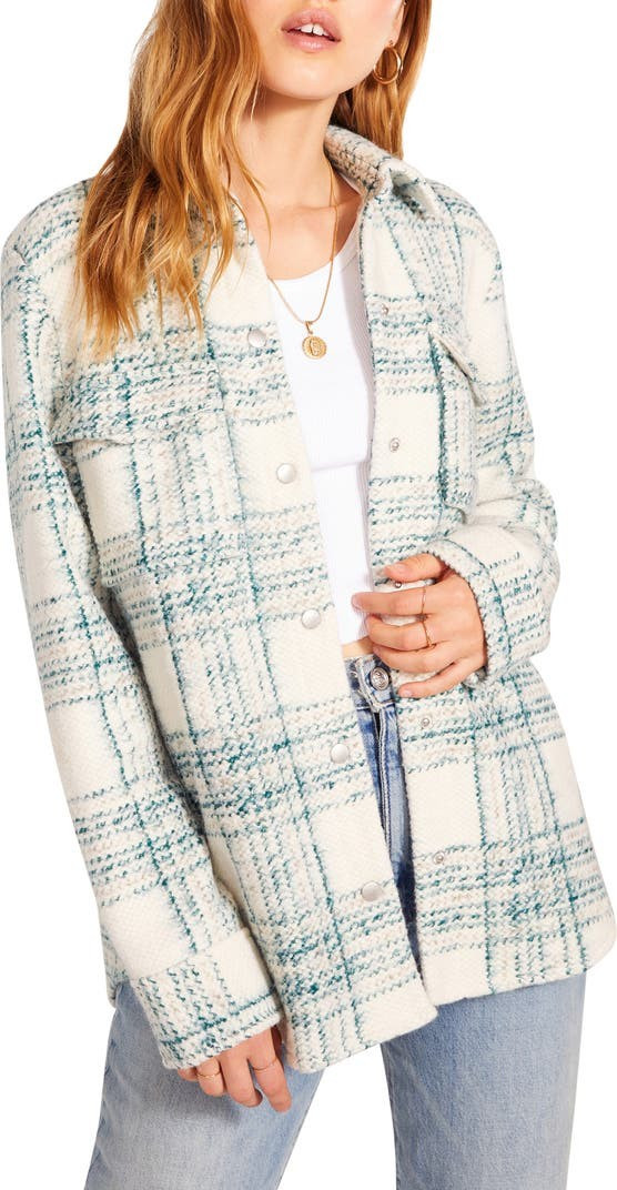 BB Dakota Brixton Plaid Shirt Jacket | Nordstrom