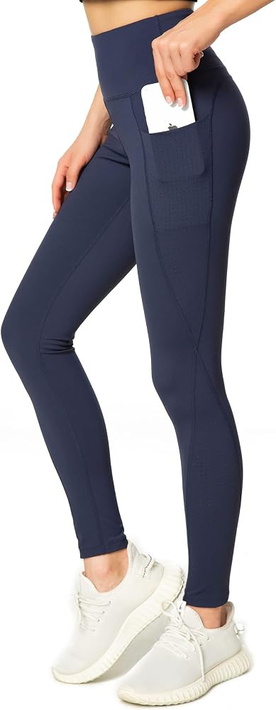 Kcutteyg Yoga Pants for Women with Pockets High Waisted Leggings Workout Sports Running Athletic ... | Amazon (US)