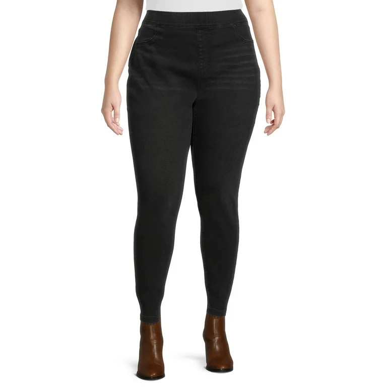 Terra & Sky Women's Plus Size Jeggings Jeans | Walmart (US)