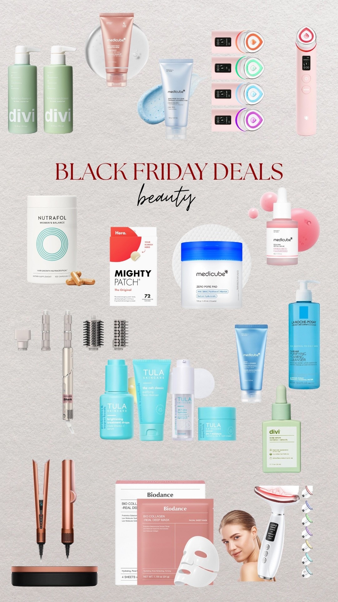Black Friday Beauty deals - skincare, hair care 

#LTKGiftGuide #LTKSaleAlert #LTKHoliday
