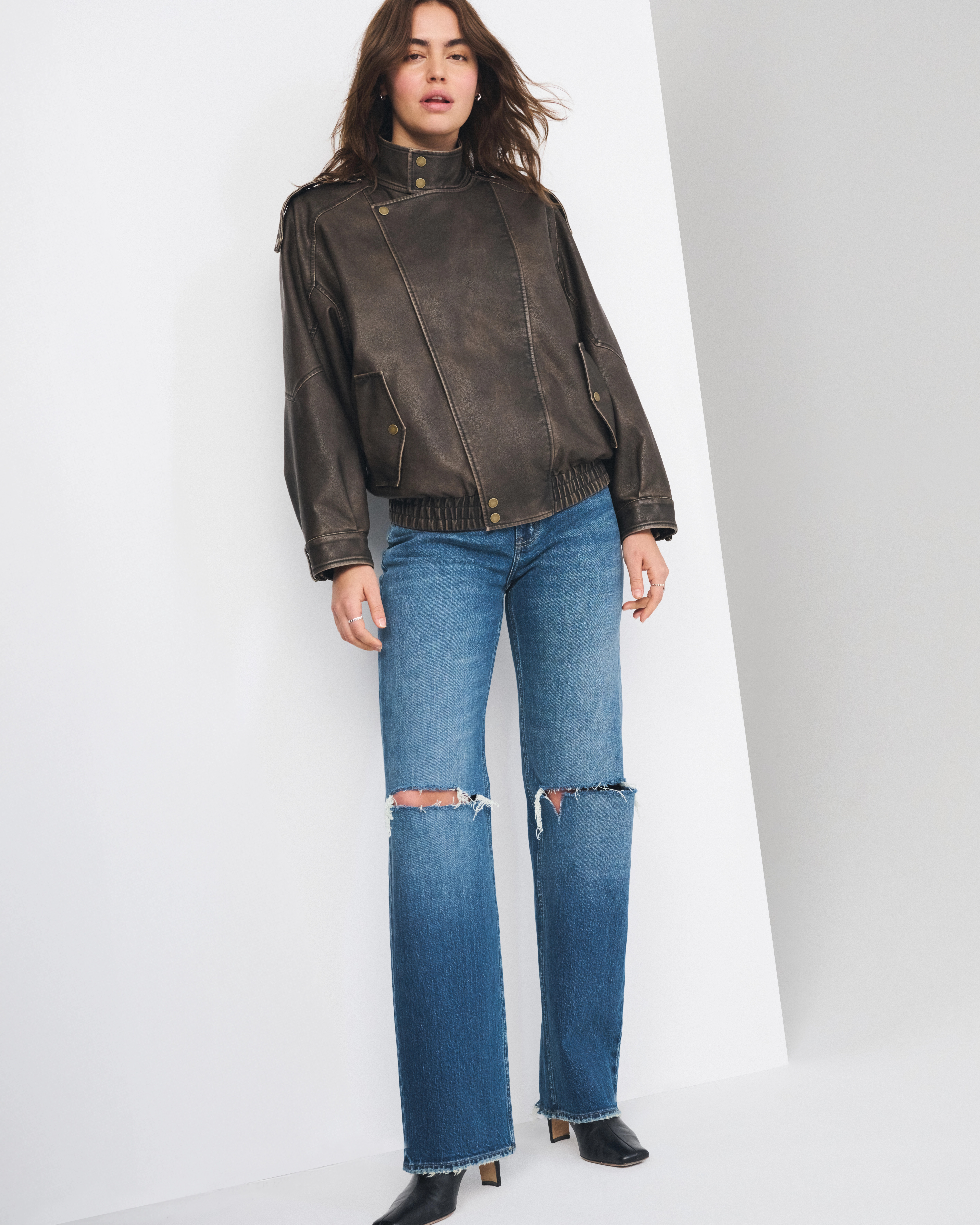 High Rise 90s Relaxed Jean | Abercrombie & Fitch (US)