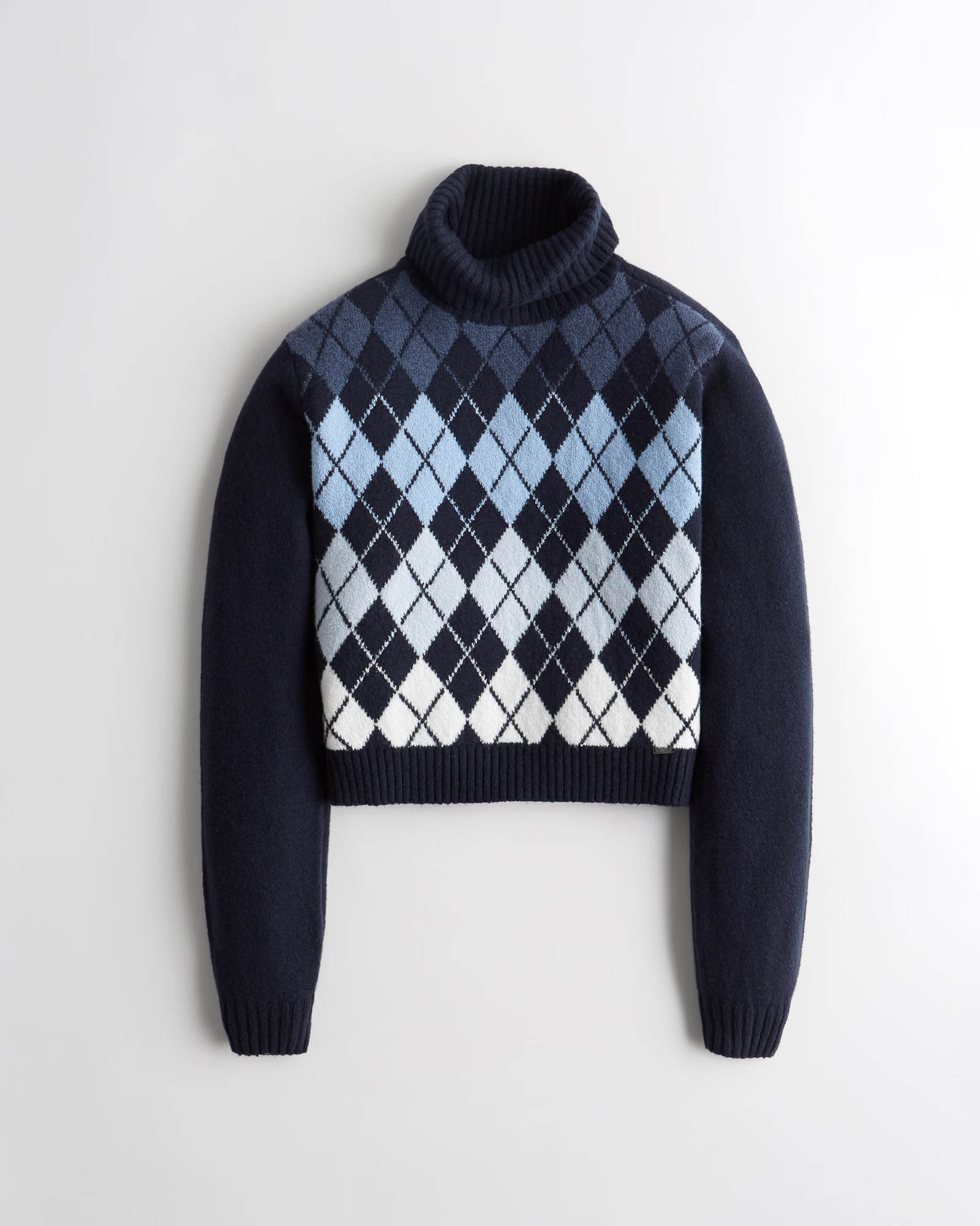 Girls Argyle Turtleneck Sweater | Girls Tops | HollisterCo.com | Hollister (US)