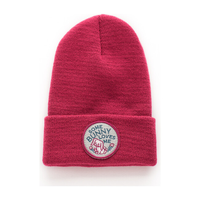 Seaslope - Some Bunny Loves Me Infant/Toddler Beanie (Pink, Size 0-4Y) Maisonette | Maisonette