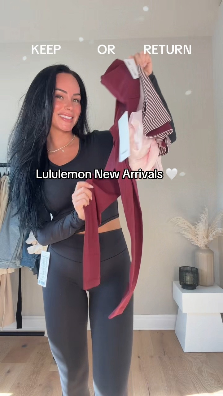 Lululemon new arrivals ✨ keep or return?!  I will have these on my LTK in the @lululemon section. 

My sizing 5’7, 145lbs, 32dd

#LTKActive #LTKU #LTKootd
