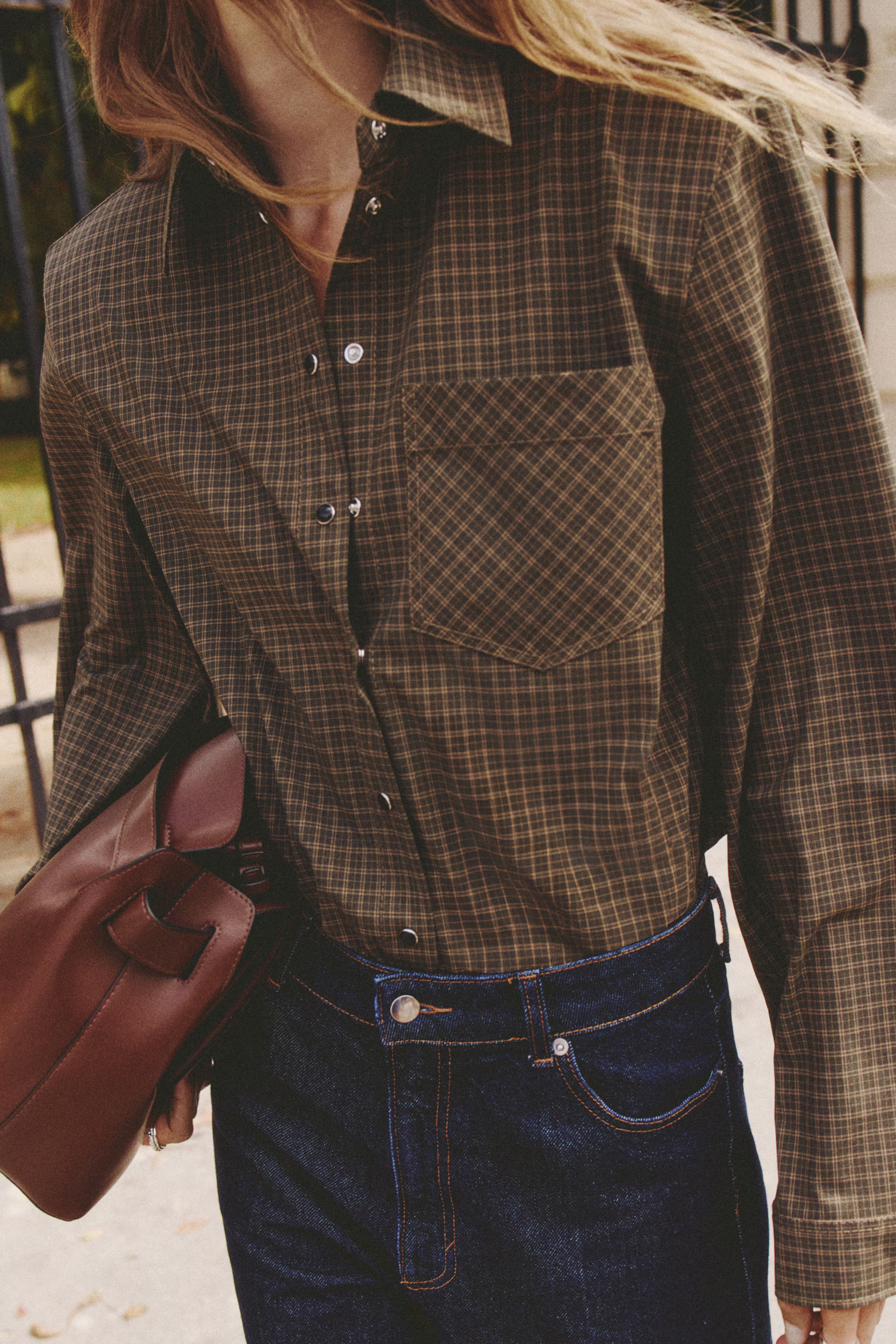 Shoulder-pad shirt | H&M (UK, MY, IN, SG, PH, TW, HK)