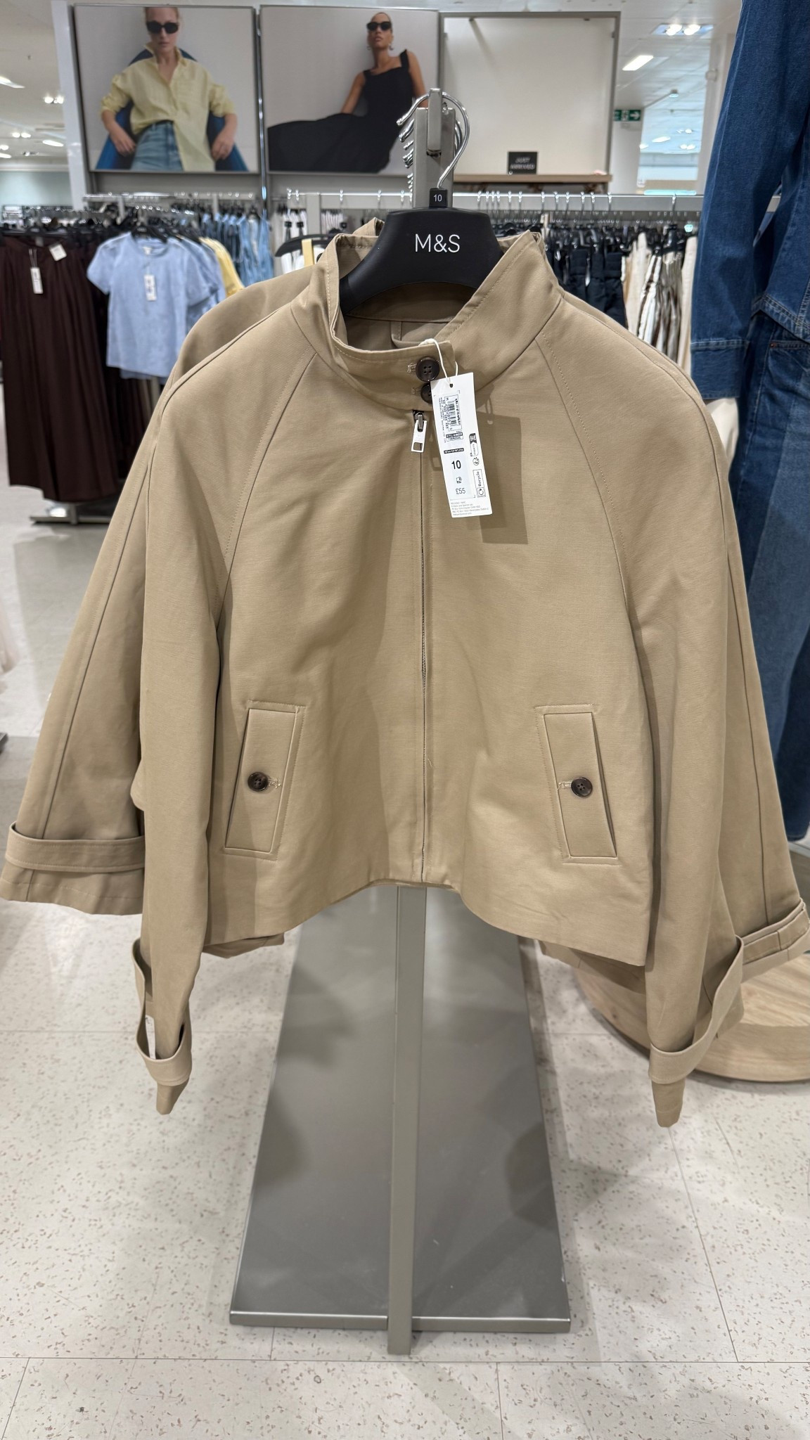 The viral M&S new in jacket!

Tags: Spring Jacket, Spring, Jacket, Beige, Beige Jacket, Casual, Chic

#LTKspring #LTKuk #LTKeurope