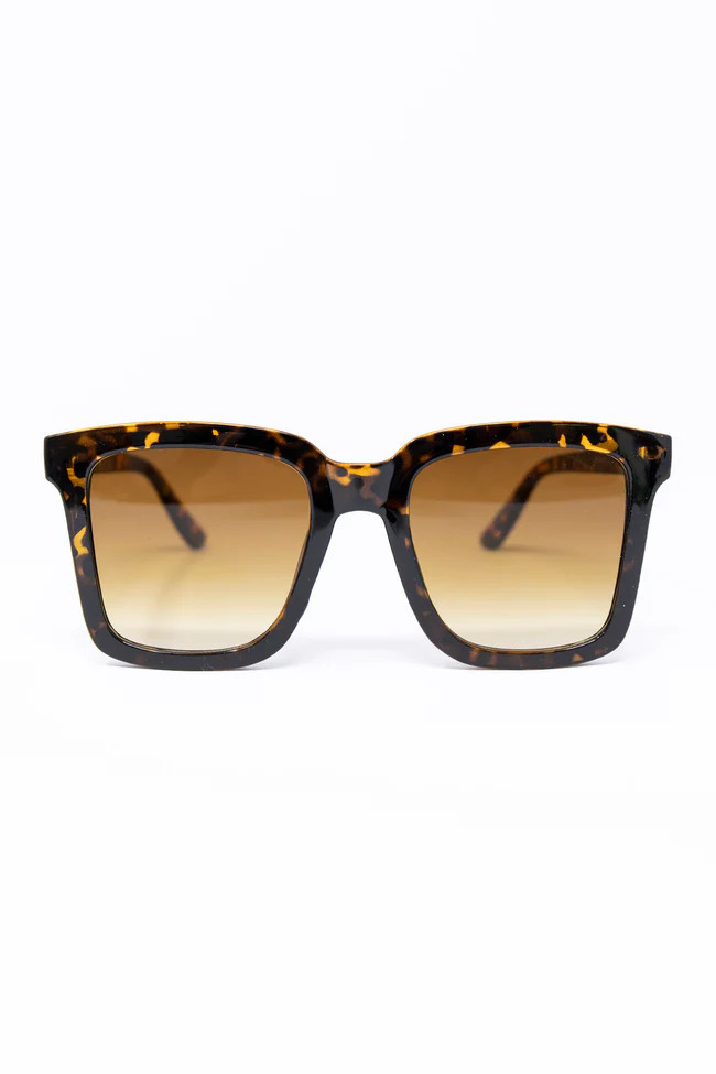 No Idea Leopard Print Sunglasses | The Pink Lily Boutique