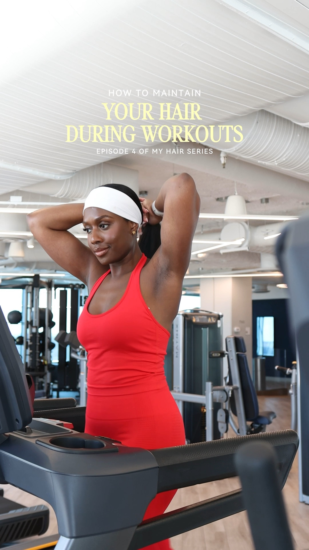 How to maintain your silk press while working out 💪🏾✨ 

#LTKActive #LTKfitnessgoals #LTKdayinmylife