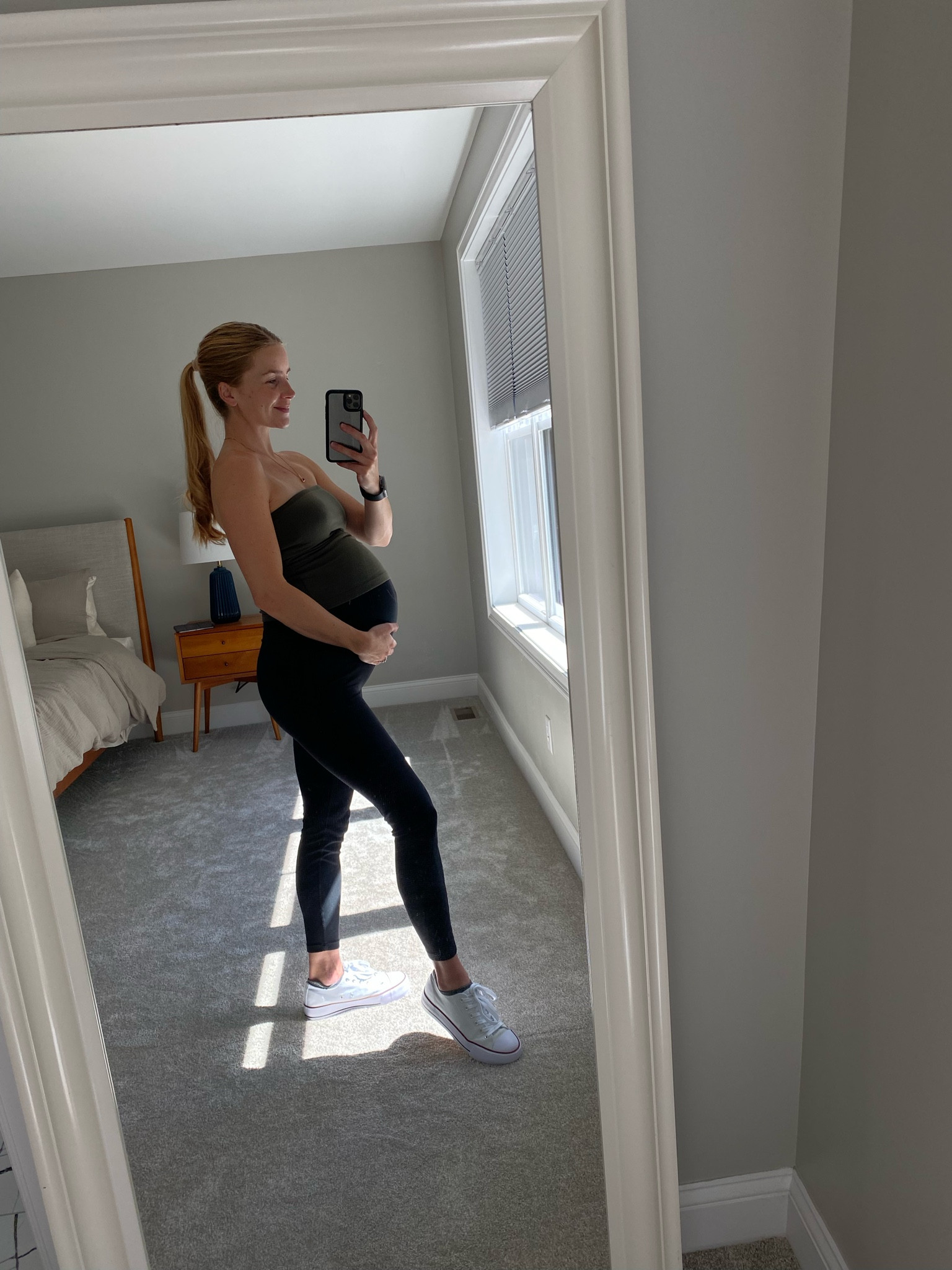 Maternity Tights - XS (tts, maternity)
Top - L (sized up, non maternity)
Shoes - tts

#LTKSummerSales #LTKFindsUnder50 #LTKBump