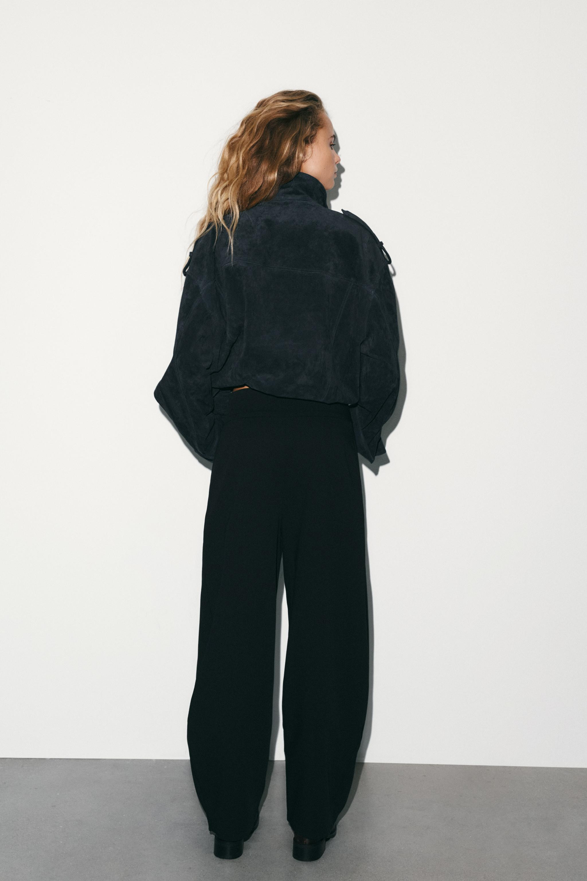 BALLOON TROUSERS WITH PLEATS | Zara UK