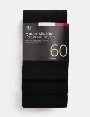 3pk 60 Denier Body Sensor™ Tights | Marks & Spencer (UK)