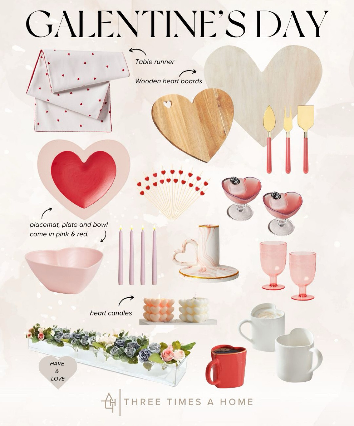Galentine’s Day Entertaining pieces 

#LTKhome #LTKstyletip
