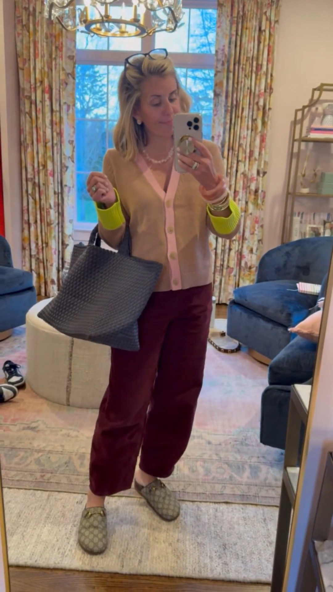 Color blocking perfection! The neon paired with the target cords is such a look! 

Sweater - xs
Pant - 2
Shoe - 38

#LTKdayinmylife #LTKOver40 #LTKmomlife
