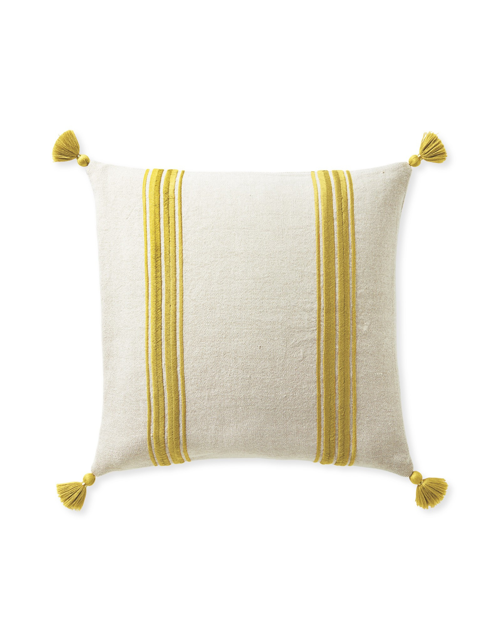 Addie Stripe Tassel Pillow Cover
        D11S-DP33-2222 | Serena and Lily