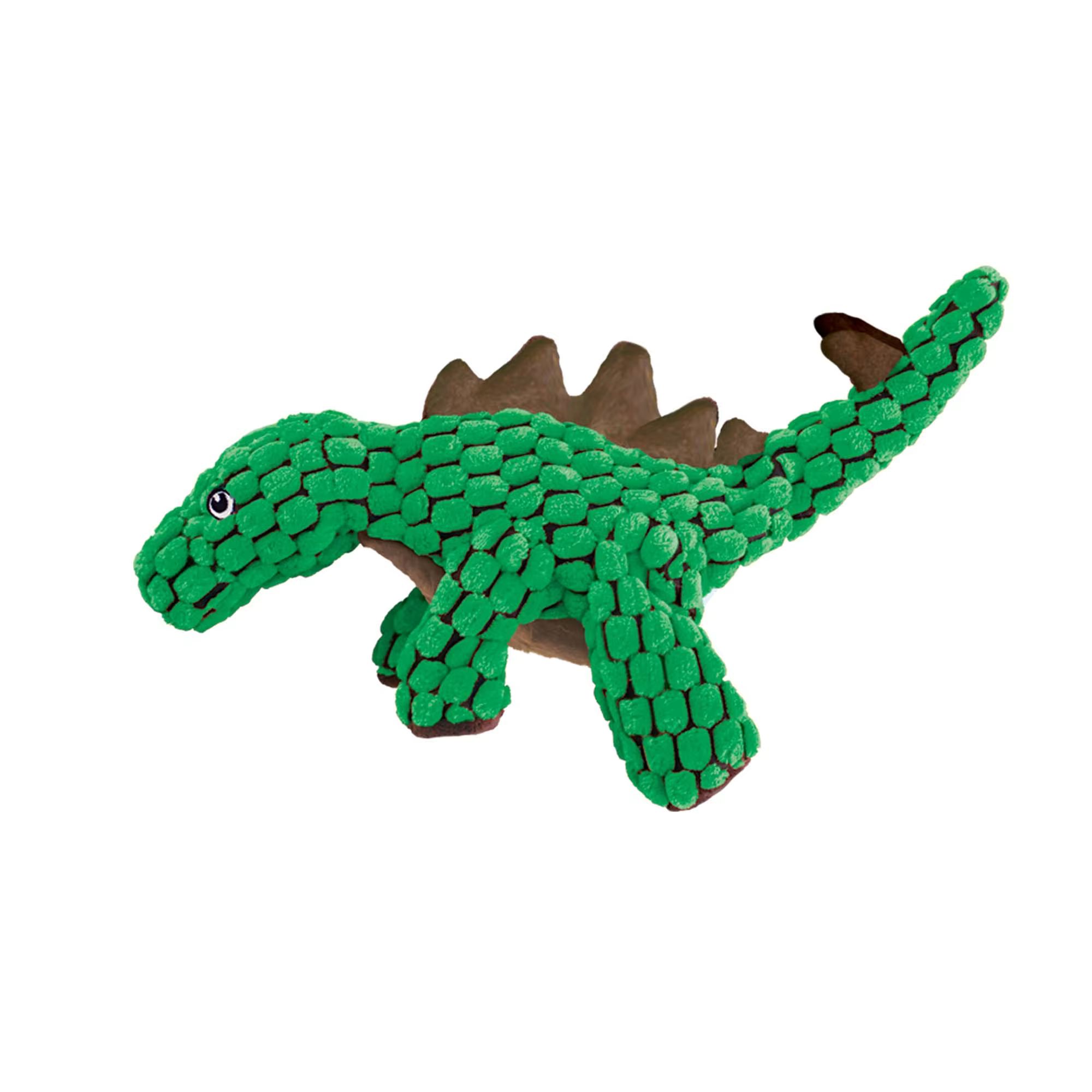 KONG Dynos Stegosaurus Green Dog Toy, Large | Petco